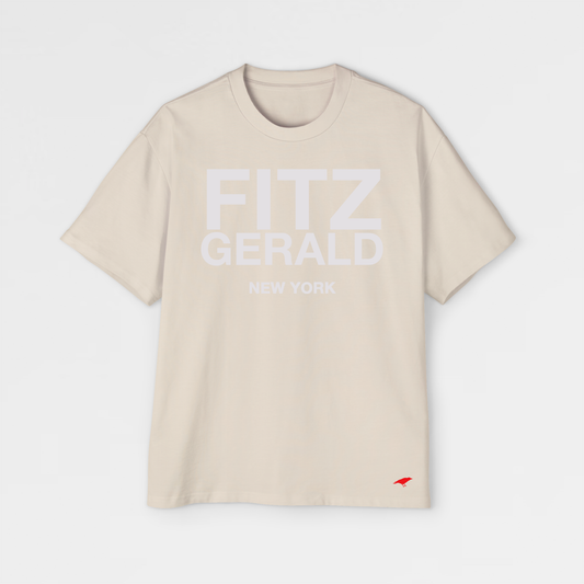 Fitz Gerald New York T-Shirt (Cream)