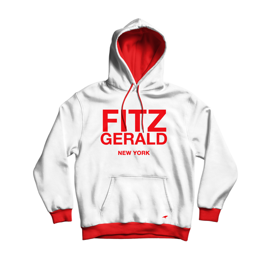 Fitz Gerald New York Hoodie (White)